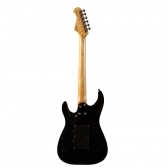 AMW SEIB550 Stratocaster Clear Black HSH Guitarra Ponte Top by SQ Guitars