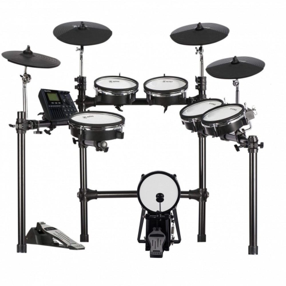 (USADO) AMW ED8 Pro Bateria Eletrônica All Mesh Dual + Choke + Modulo novo