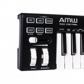 AMW Mini 32 Plus Black Teclado Controlador Midi USB