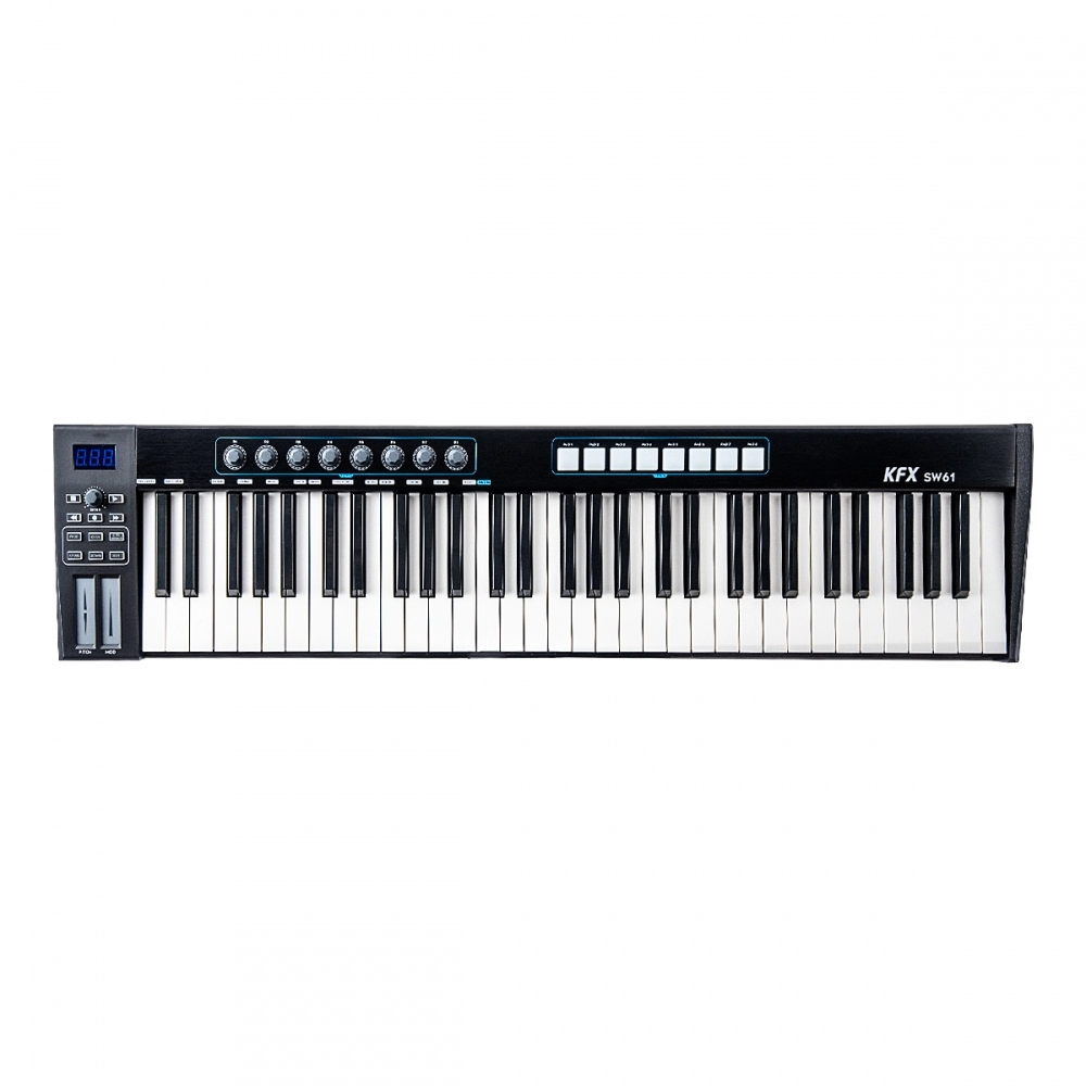 (USADO) KFX SW61 Teclado Controlador Midi USB Com 61 Teclas