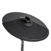(USADO) AMW ED11 Pro Bateria Eletrônica All Mesh Dual Real Hi Hat Condução Tri zone Pratos Dual