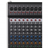(USADO) AMW Q16 v3 Mesa de Som 16 Canais Combo 99 Efx Dsp 2 Aux Hi-Z Interface USB Eq BT