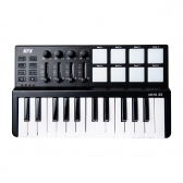 (USADO) KFX Mini 25 RGB Teclado Controlador Midi USB 25 Teclas PADs Knobs