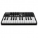 (USADO) AMW Master 25 Black Teclado Controlador Midi 9 PADs 8 Knobs Visor OLED