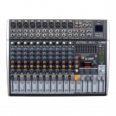 AMW M12 Fx v3 Mesa de Som 12 Canais com EFX Player Sub Out e Interface !