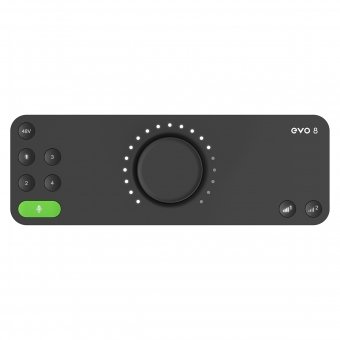 (USADO) Audient EVO 8 Interface de Áudio USB 4x4 com 4 Pré Amplificadores