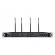 AMW BU7000 Microfone sem fio 4 Canais Digital UHF Auricular