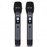 AMW AU300 v2 Microfone Sem Fio Duplo de Mão Digital UHF