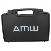AMW BU230 Microfone sem Fio Duplo Lapela UHF Digital + Case