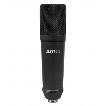 AMW EC2 Pro Microfone Condensador XLR 25mm com Shockmount