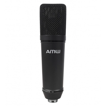 AMW EC2 Pro Microfone Condensador XLR 25mm com Shockmount