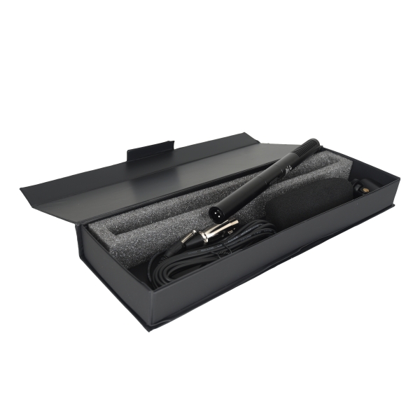 AMW VBM1 Microfone Boom Condensador Shotgun Compacto Gravação