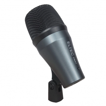 ELTEC DMA7 Kit Com 7 Microfones de Bateria + Estojo Plástico