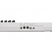 (USADO) AMW P61X White Teclado Controlador Midi USB com 61 Teclas PADs Faders e Knobs
