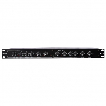 AMW CX234 Crossover Analógico 3 Vias Estéreo em Rack 19´´