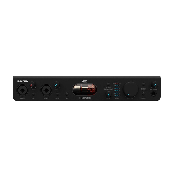 Midiplus Studio Valve Interface de Audio Profissional