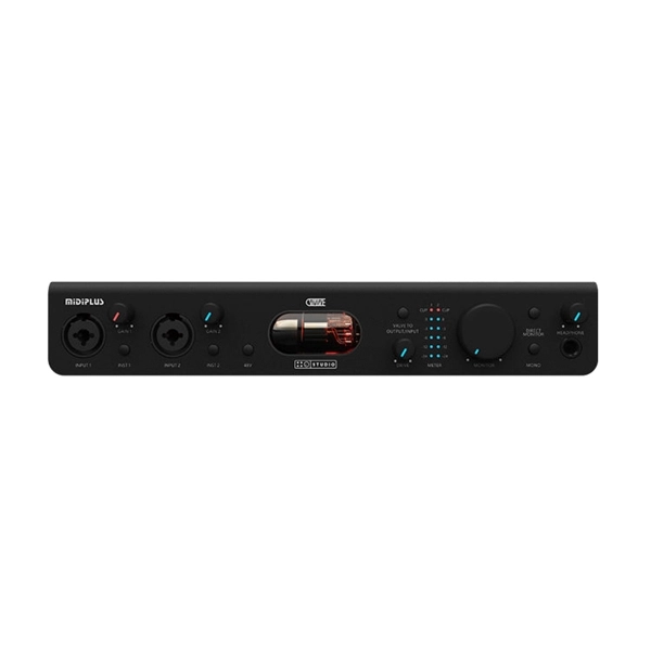 Midiplus Studio Valve Interface de Audio Profissional