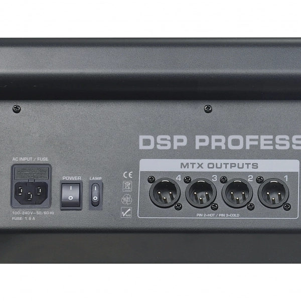 AMW AX16 v2 Mesa de Som 16 Canais Processador de Efeitos Hi End USB Compressor 100mm