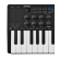 AMW Smartkey 25 Black Teclado Controlador Midi USB Teclas 8 PADs Knobs