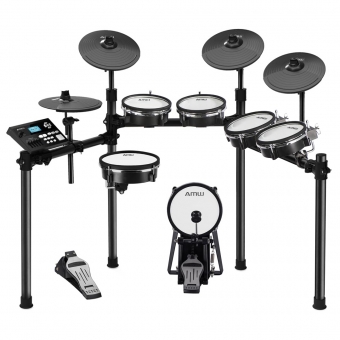 AMW ED6X Pro v4 Bateria Eletrônica All Mesh Pratos com Choke + Expansões !