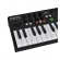 AMW Master 25 Black Teclado Controlador Midi 9 PADs 8 Knobs Visor OLED
