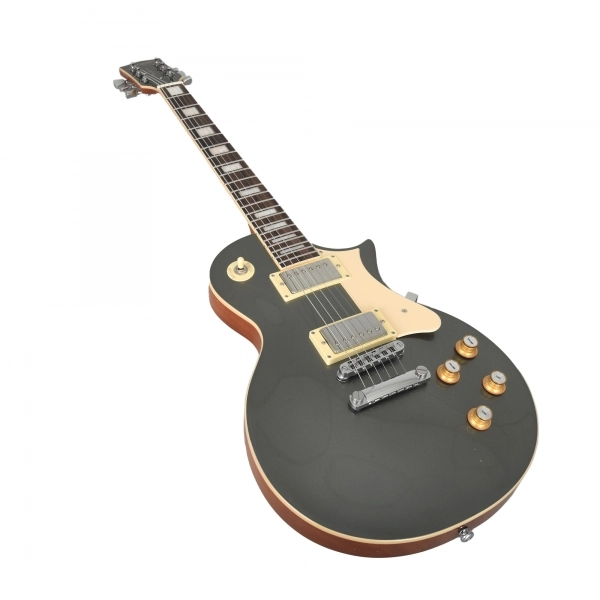 AMW SELP110 Silver Guitarra Les Paul Mogno Alnico HH by SQ Guitars