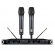 AMW AU600 Microfone sem fio digital UHF Duplo + Case