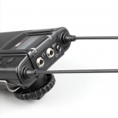 Relacart Cr2 ONE CLIP Microfone Sem Fio lapela Duplo Uhf Câmera Uwp ( CR + 2X CP )