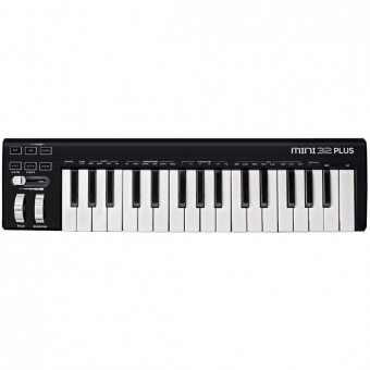 AMW Mini 32 Plus Black Teclado Controlador Midi USB
