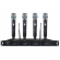 AMW AU3000 Microfone sem fio Rack UHF Fixo 4 Canais