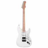 AMW SEST600 White Guitarra Stratocaster HSS Roast Maple by SQ