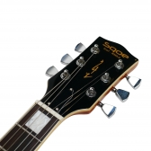 AMW SELP110 Blue Guitarra Les Paul Mogno Alnico HH by SQ Guitars