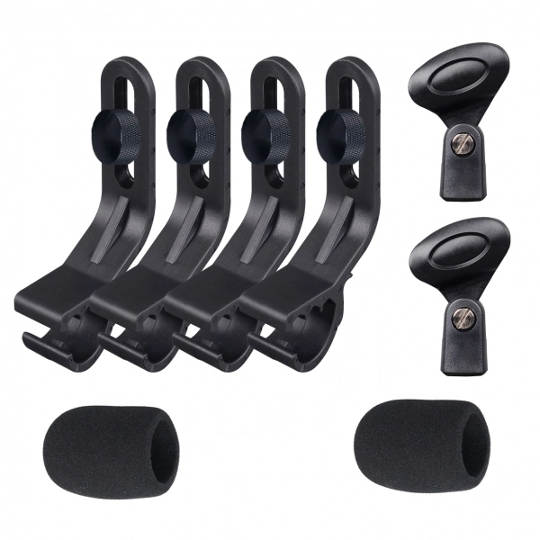 AMW DMK7 Kit Premium Com 7 Microfones Bateria Em Metal + Estojo