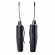 AMW BU50 Microfone Sem Fio Bodypack UHF Digital Auricular Bege 120 1B 1A