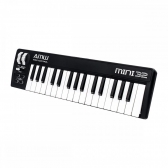 AMW Mini 32 Black Teclado Controlador Midi