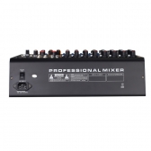 (USADO) AMW CP8 V3 Mesa de Som 8 Canais Efeitos USB Interface Mp3 Equalizador