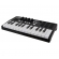 AMW Master 25 Black Teclado Controlador Midi 9 PADs 8 Knobs Visor OLED