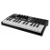 AMW Master 25 Black Teclado Controlador Midi 9 PADs 8 Knobs Visor OLED