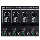 (USADO) Amw Cm6 Pro Mesa De Som 6 Canais 99 Efeitos Usb Bt Interface