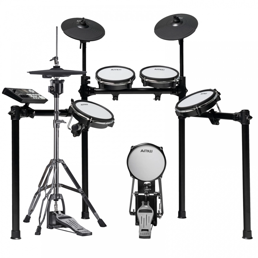 AMW ED7 v2 Bateria Eletrônica Digital All Mesh com Real Hi Hat