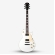 AMW SELP 100 White Guitarra Les Paul 6 Cordas Mogno By SQ Guitars