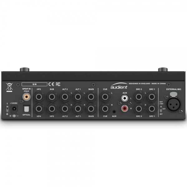 Audient Nero Desktop Monitor Controller para Monitores de Áudio e Estúdio