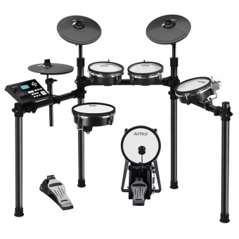 AMW ED6X v4 Bateria Eletrônica Mesh Com Dual Zone + Extras
