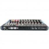 AMW KX10 v3 Mesa de som 10 Canais 99 Efeitos Efx Mute Aux Eq