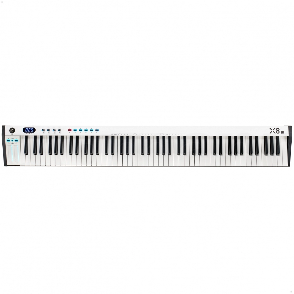AMW Midiplus X8 III V3 Teclado Controlador Midi USB 88 Teclas