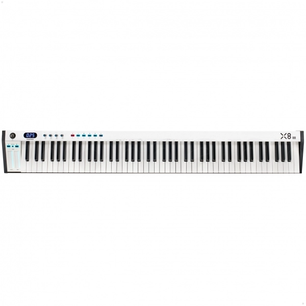 AMW Midiplus X8 III V3 Teclado Controlador Midi USB 88 Teclas