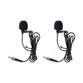 AMW BU230 Microfone Sem fio Duplo UHF Digital Bodypack + Lapela + Auricular 223 2B 2A 2L