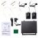 AMW BU230 Microfone Sem fio Duplo UHF Digital Bodypack + Lapela + Auricular 223 2B 2A 2L