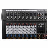 (USADO) AMW CX8 v3 Mesa de Som 8 canais USB BT EFX PFL Eq 3 Bandas