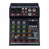 (USADO) AMW PCM4 v2 Mesa de Som Compacta 4 Canais Echo XLR Interface